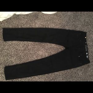 Black miss me jeans